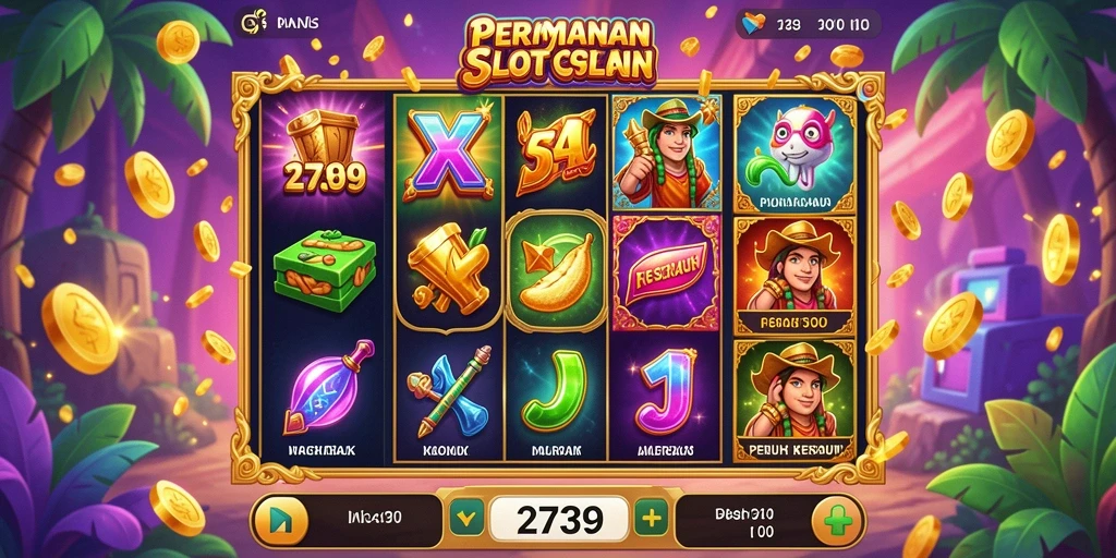 Screenshot gameplay Slot 2739 menunjukkan keseruan bermain yang memukau.