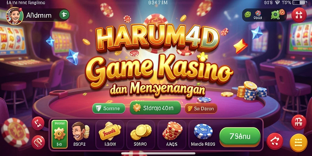 Tampilan gameplay menarik dan seru di HARUM4D.