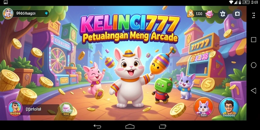 Tampilan gameplay KELINCI777 yang seru dan interaktif.