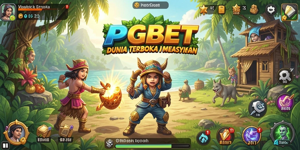 Tangkapan layar gameplay PGBET menampilkan dunia terbuka yang luas dan interaktif.