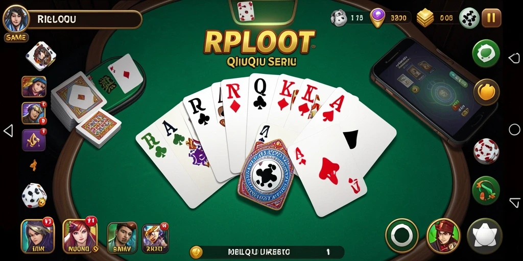 Gameplay seru QiuQiu dalam RPLOOT dengan teman-teman.