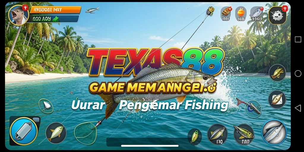 Gameplay TEXAS88 yang seru dengan grafis memukau dan ikan beragam.