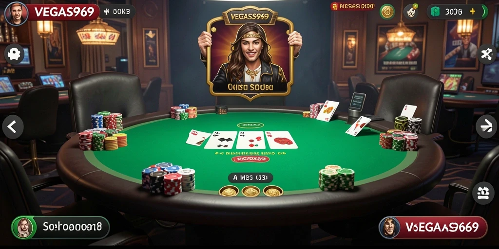 Tampilan gameplay VEGAS969 yang mendebarkan dan seru.
