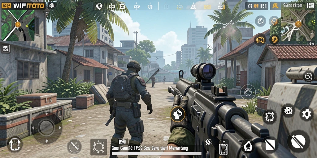 Tampilan menarik dari gameplay seru WIFITOTO.
